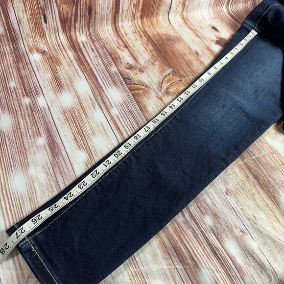 BKE Buckle PAYTON Size 26 Blue Mid Rise Ankle Skinny Jeans Denim Pants 27x27.5 - Picture 8 of 11